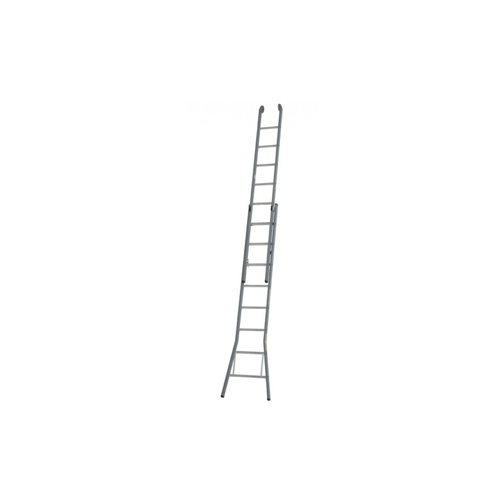 Dirks Tweedelige Ladder Gecoat 2x9 Treden Optrede 35cm