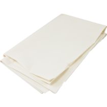 Papierbakzak Wit 55x65cm T30 LDPE Doos 20x25 zakken