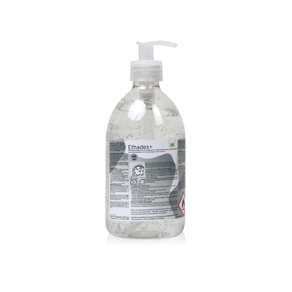 Ethades Plus Handdesinfectant Pompflacon 500ml