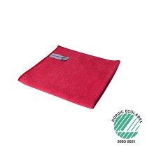 Wecoline Microvezeldoeken Nordic Ecolabel 40x40cm Rood Pak 10 stuks