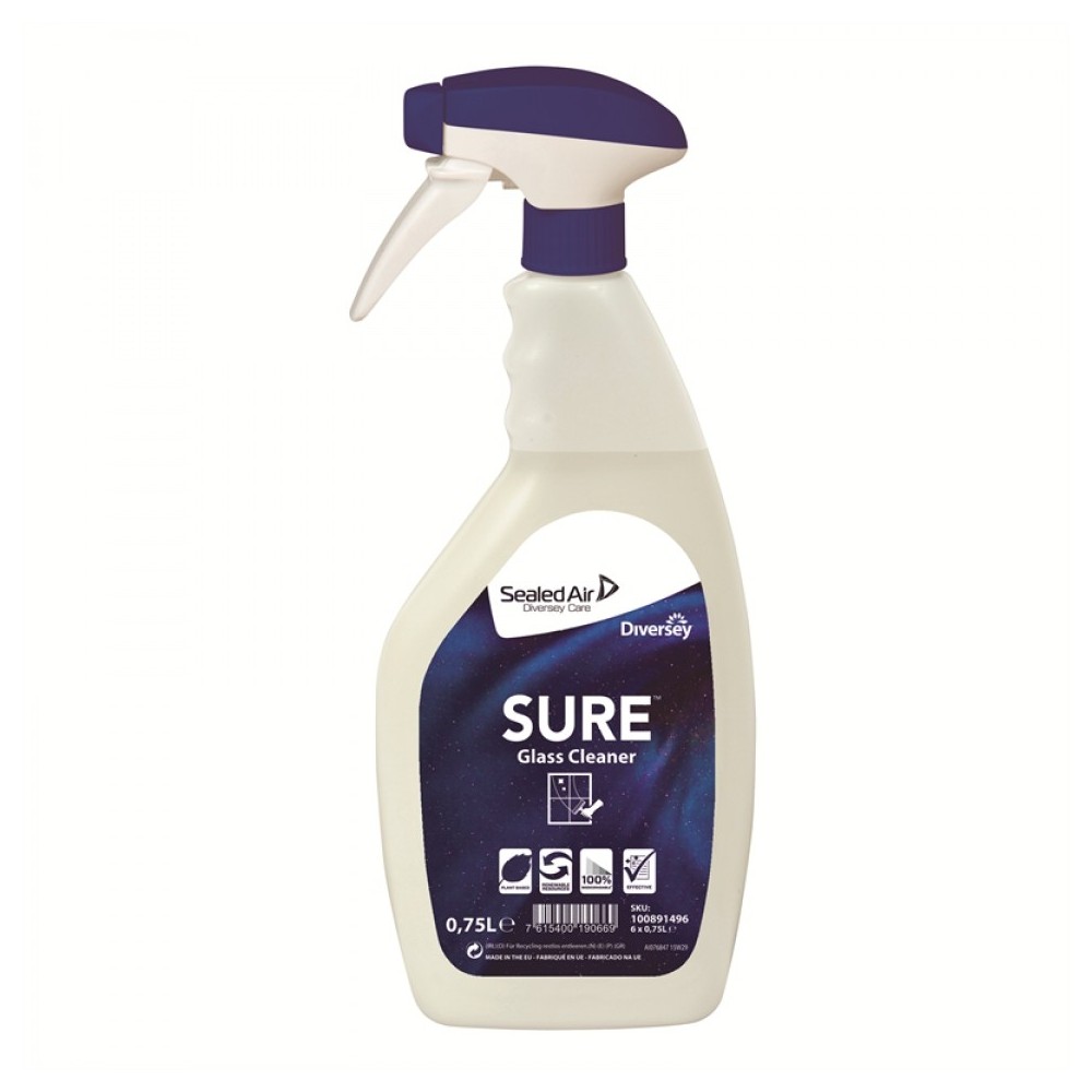 SURE Glass Cleaner Doos 6x750ml