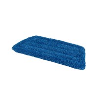 Wecoline Microvezel Vlakmop met Klittenband 28cm Blauw Pak 5 stuks