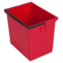 Vermop Emmer 17L Zwart/Rood t.b.v. Shopster