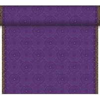 Duni Dunicel Tafelloper Rol 24mx40cm (Perforatie 1,20m) Festive Charme Velvet - Op is op