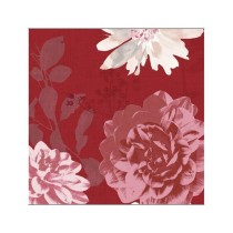 Duni Celstof Servetten 33x33cm 3-lgs 1/4-vouw Autumn Florals Pak 250 stuks - Op is op