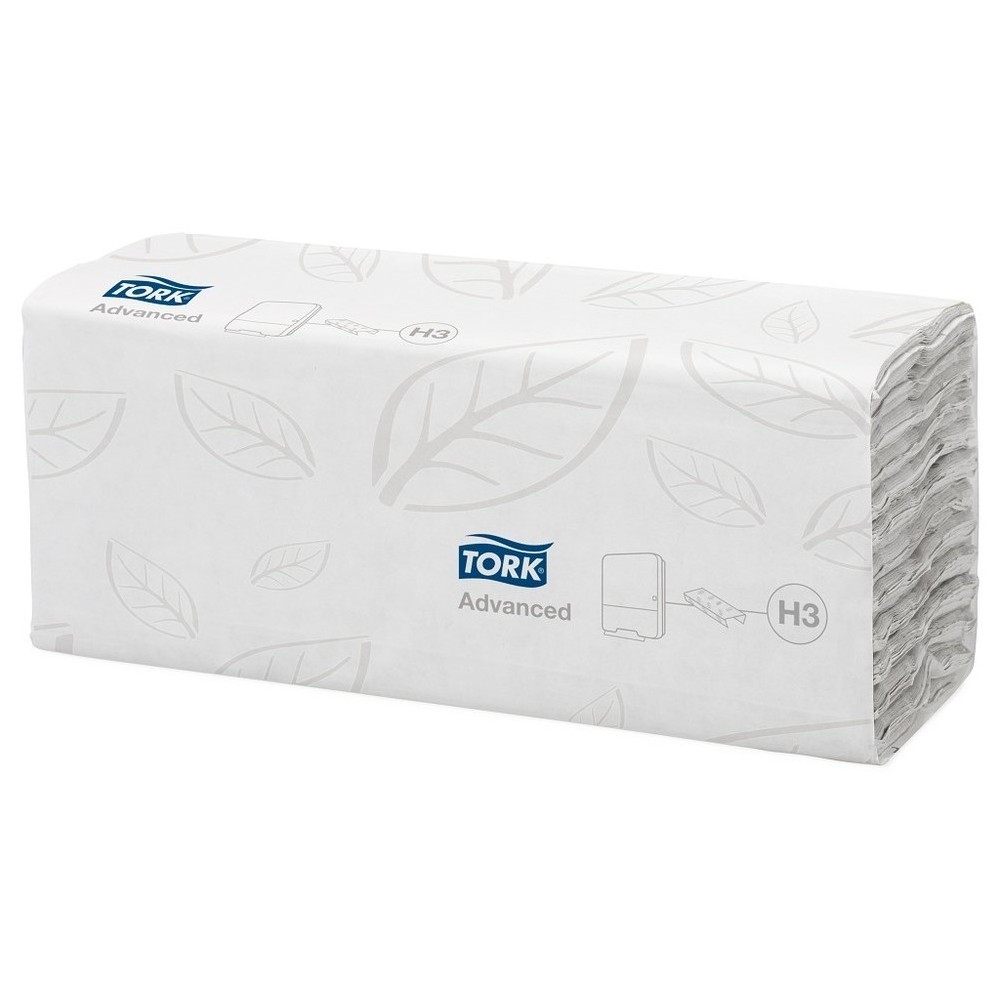 Tork Advanced Soft Singlefold Handdoekpapier 2-lgs 23x22,6cm Doos 15x250 stuks H3