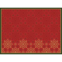 Duni Dunicel Placemats 30x40cm Xmas Deco Red Pak 100 stuks - Op is op