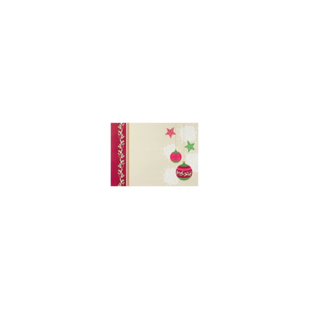 Tork Papieren Placemats 30x42cm Joyful Christmas Pak 100 stuks - Op is op