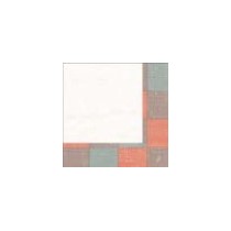 Duni Celstof Servetten 33x33cm 3-lgs 1/4-vouw Linen Terracotta Pak 250 stuks - Op is op