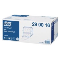 Tork Matic Premium Handdoekrol 2-lgs 21cmx100m Doos 6 Rollen H1