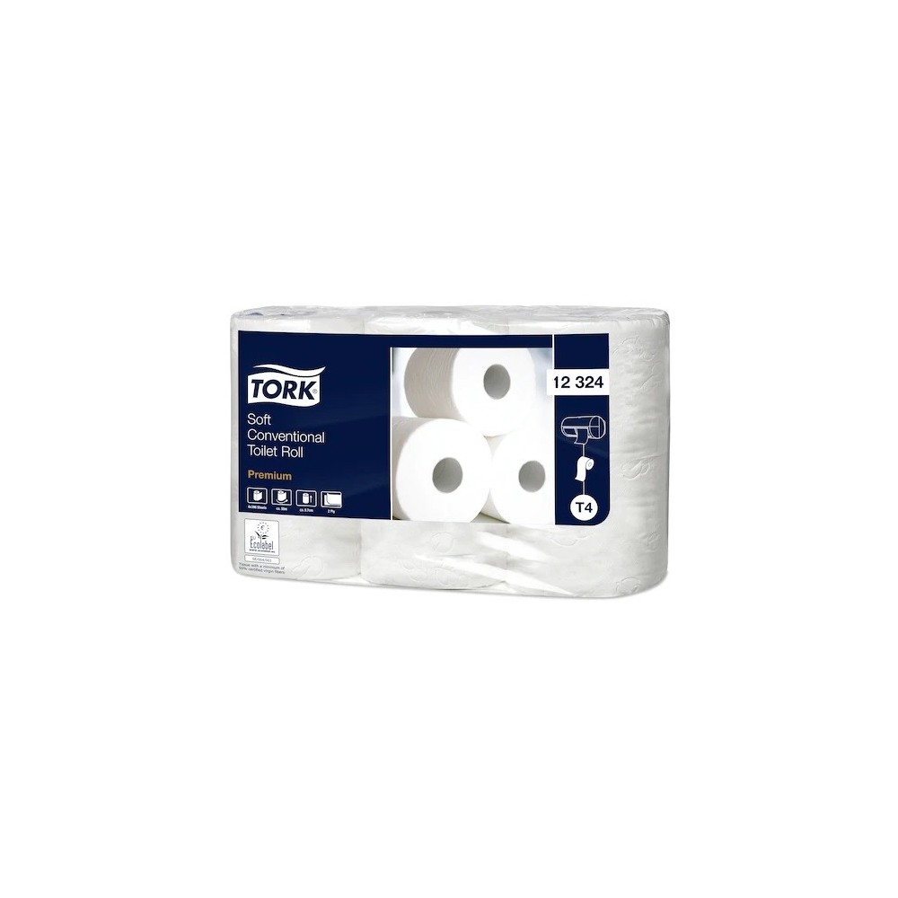 Tork Premium 2-lgs Toiletpapier 396 vellen Pak 7x6 rollen T4