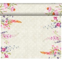 Duni Dunicel Tafelloper Rol 24mx40cm (Perforatie 1,20m) Floret