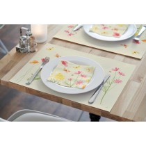 Duni Dunicel Placemats 30x40cm Poppy Field Pak 100 stuks