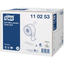 Tork Mini Jumbo 2-lgs Toiletpapier Pak 12 rollen T2