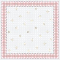 Duni Dunicel Napperons 84x84cm Tradition Pak 10 stuks