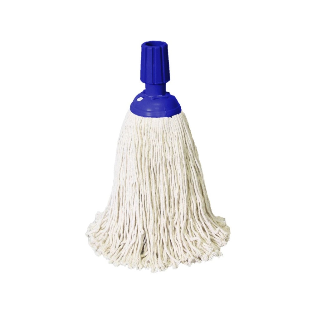 Spaanse Mop met Wurgwartel 220gr Blauw