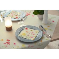 Duni Dunicel Tafelloper Rol 24mx40cm (Perforatie 1,20m) Poppy Field