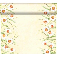 Duni Dunicel Tafelloper Rol 24mx40cm (Perforatie 1,20m) Daffodil Joy
