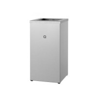 All Care Qbic-line Open Afvalbak 30L RVS, QWBO30 SSL