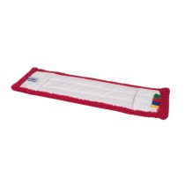 Wecoline Microvezel Vlakmop met Pockets 42cm Rood Pak 5 stuks