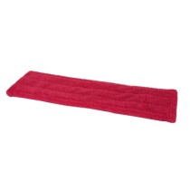 Wecoline Microvezel Vlakmop met Pockets 42cm Rood Pak 5 stuks