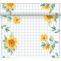 Duni Dunicel Tafelloper Rol 24mx40cm (Perforatie 1,20m) Sunflower Day