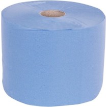 Maxirol 2-lgs Verlijmd Blauw 22cmx360m Pak 2 Rollen