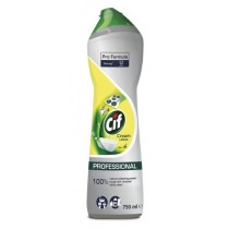 Cif Pro Formula Cream Vloeibaar Schuurmiddel Citroen Doos 8x750ml