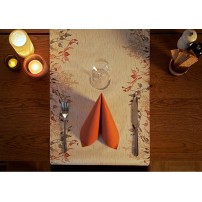 Duni Dunicel Tafelloper Rol 24mx40cm (Perforatie 1,20m) Wood & Deer