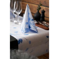 Duni Celstof Servetten 33x33cm 3-lgs 1/4-vouw Frosted Winter Pak 250 stuks