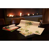 Duni Papieren Placemats 30x40cm Winter Greenery Pak 250 stuks