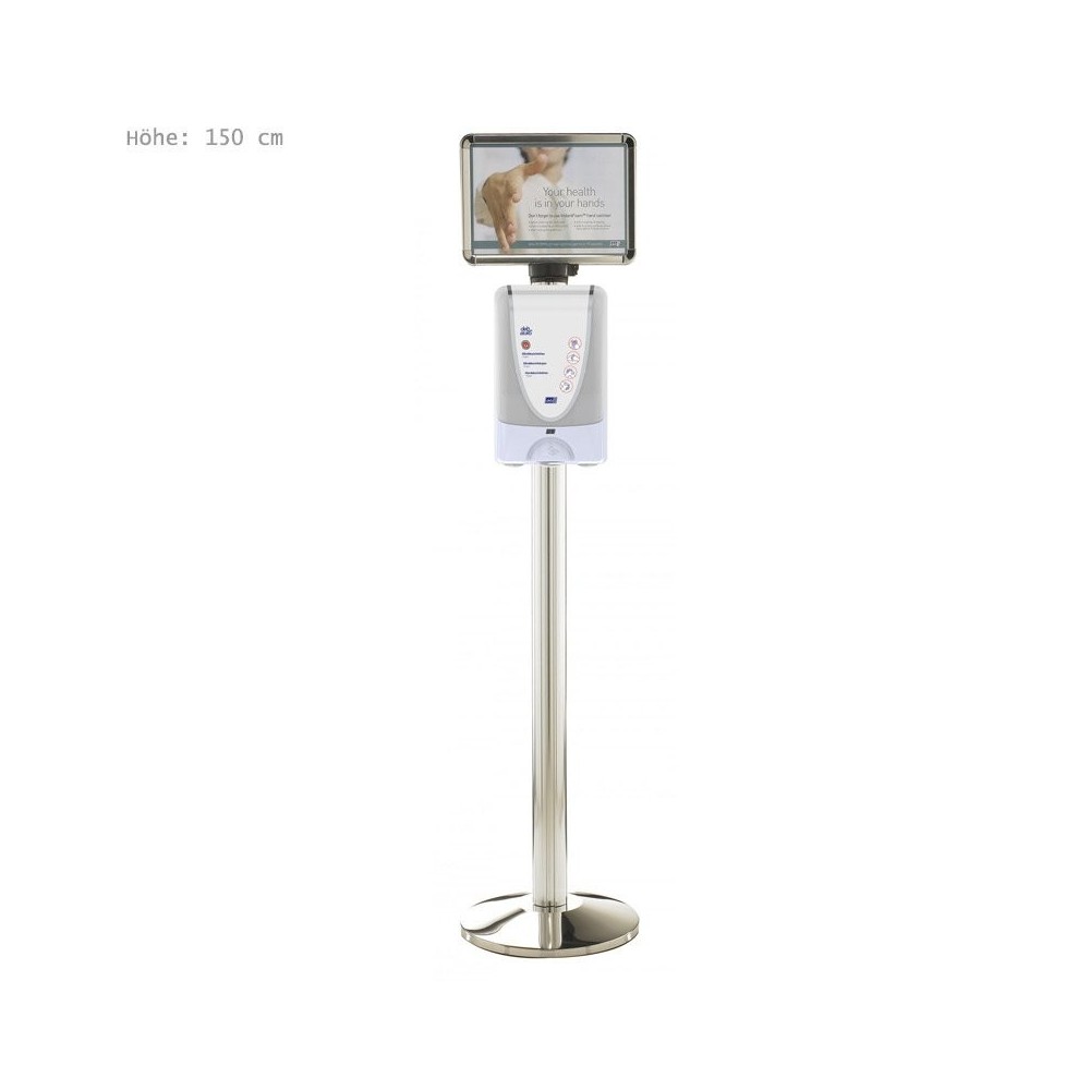 Deb Desinfectiezuil Chroom t.b.v. TouchFREE Dispenser