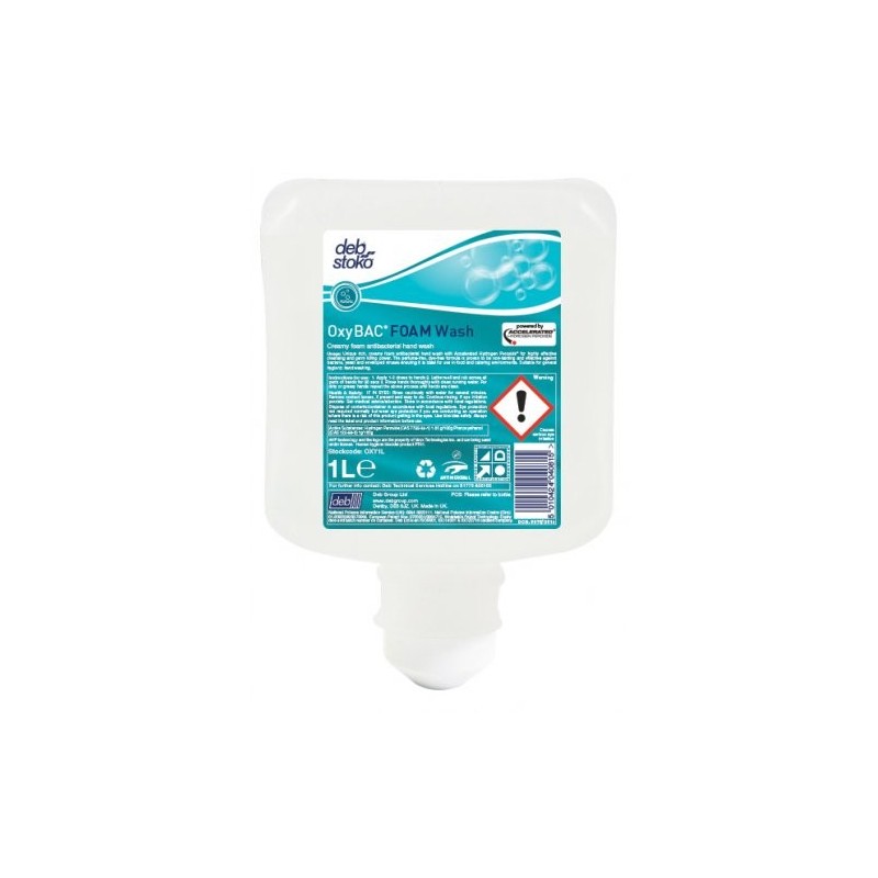 Deb OxyBAC® FOAM Wash - NL Doos 6x1L