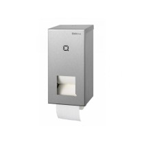 All Care Qbic-line 2-rols Toiletrolhouder RVS, QTR2 SSL