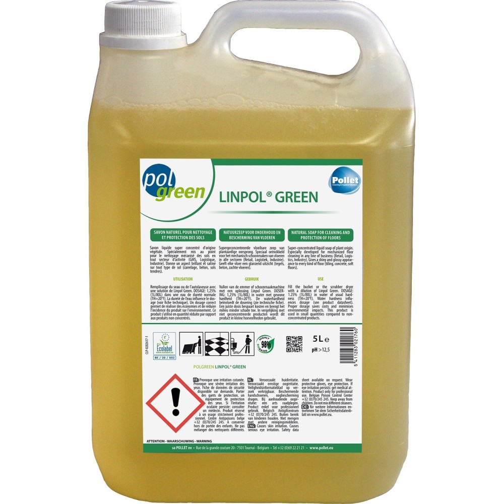 Pollet PolGreen Linpol Green (Vloer) Can 5L