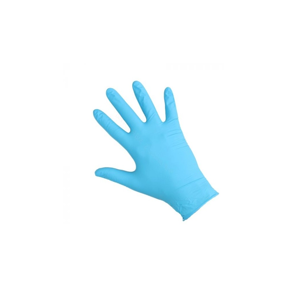 Handschoen Nitril Ongep. Blauw XL 10x100 stuks