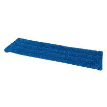 Wecoline Microvezel Vlakmop met Pockets en Flaps 40cm Blauw Pak 5 stuks